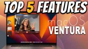 Top 5 macOS Ventura Features! (and one that doesn't work yet?)