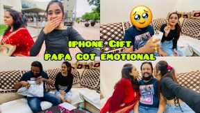 OMG!  Papa ka Shocking reaction on Surprise New iphone 13 pro gift Kya papa ko gift pasand ayega?