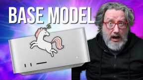 Apple's Unicorn Revealed: The Mac Studio Base Model