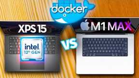 M1 Max vs Intel Core i9 Docker Race 🏁 | XPS 15 2022