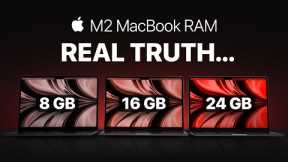 M2 MacBook Air — How much RAM do you ACTUALLY need?