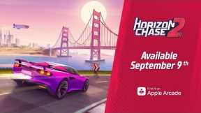 Horizon Chase 2 - Official Trailer - Coming to Apple Arcade this September 9th