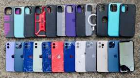 Top 12 iPhone 12/12 Pro Cases Drop Test! Most Durable Case?