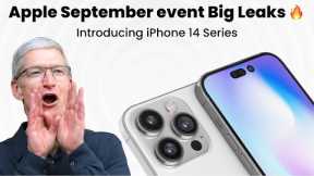Apple iPhone 14 Event ⚡️ New Big Leaks are here 🔥