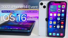 2022 Apple’s iPhone 14 Event, Huge Earnings, iPhone 14, iOS 16 and more