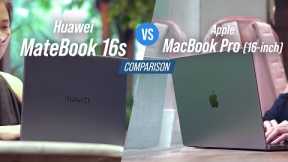 Huawei MateBook 16s comparison: An affordable MacBook Pro alternative!