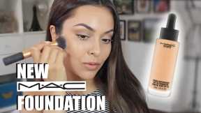 MAC Studio Waterweight Foundation Review and Demo - TrinaDuhra