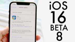 iOS 16 Beta 8 Review! (Features, Changes, Etc)