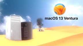 Update on macOS 13 Ventura on unsupported Mac Pros (3,1-5,1 & 2013)