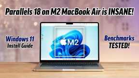 Windows 11 on M2 MacBook Air is BETTER than a PC laptop!