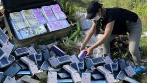 Money🤑 I found a lot of Millions rupee & iPhone 13 box in the trash | Restore Samsung A51 Broken