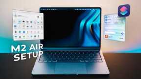 Apple M2 MacBook Air Setup – First 7 Things to Do: Settings, Apps & Tips