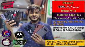 Cheapest Price iPhone X Xs 11 PTA Non PTA Motorola Edge Plus LG Velvet V20 Pixel 3XL 4XL Cheap Price