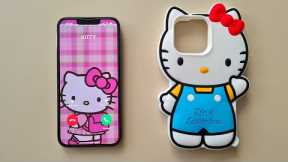 Hello Kitty Apple iPhone 13 Pro Incoming Call Ringing