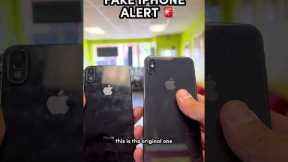 ⚠️FAKE IPHONE ALERT⚠️DON’T BE FOOLED AGAIN,MUST WATCH ! #shorts #apple #iphone13 #ios #iphone #fake