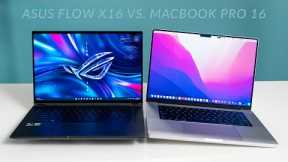 ASUS FLOW X16 vs MacBook Pro 16 - The Tough Choice!
