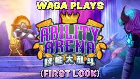 WAGA PLAYS ABILITY ARENA - NEW DOTA 2 ARCADE GAME