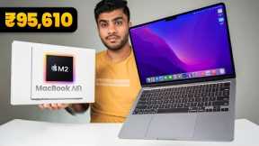 Apple M2 MacBook Air Unboxing - M2 Chip🍎 | Notch Display 🤔 | New Design 🔥 | SSD issue😕