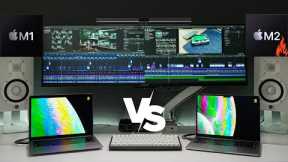 M2 MacBook Air vs. M1 MacBook Air | BTS Video Editing