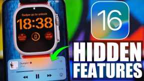 iOS 16 HIDDEN Features - NEW iPhone Secrets !