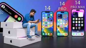 🍎 iPhone 14 Series - ₹3,50,000 Worth UNBOXING 🫠