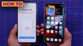 Switch from Android to iPhone with Move to iOS