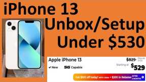 iPhone 13 Unboxing & Setup/Under $530