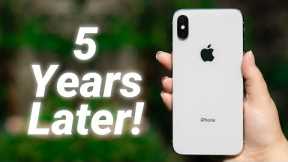 iPhone X review: 5 years later!