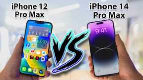 iPhone 12 Pro Max vs iPhone 14 Pro Max Review of Specs!
