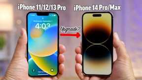 iPhone 14 Pro vs 13 Pro -  Should you Upgrade?! 🤔