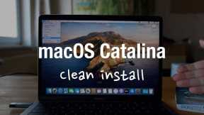 How to clean install macOS Catalina from Bootable USB Drive