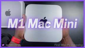 M1 Mac mini Unboxing (First Mac PC)