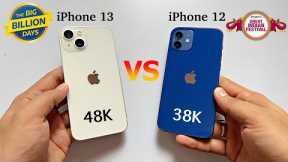 iPhone 13 vs iPhone 12 in Flipkart BBD & Amazon Sale | Which Gives Most Value in 2022? (HINDI)