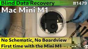 1479 Data Recovery - Mac Mini M1, No power, no boardview, no schematic, how to do it safely