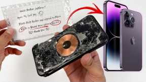 How i Turn Destroyed iPhone XR into a Brand New iPhone 14 Pro with DIY Housing
