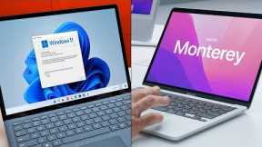 Windows 11 vs MacOS Monterey (Watch their first reveals)
