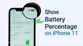 (New) How to Put Battery Percentage On iPhone 11 After iOS 16.1 Update