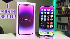 Apple iPhone 14 Pro Max | 1 Month Review | Unboxing | Dynamic Island is a GAMECHANGER!!!