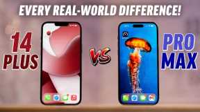 iPhone 14 Plus vs 14 Pro Max - NOT What We Expected..!