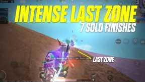 7 Solo Finishes 🔥 | Perfect Zone Rotations And Fights | IGL Raw POV | iPhone 12 | BGMI Competitive