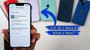 iOS 16.1 Beta 4 Released | What's New?