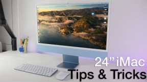 How to use 24 iMac (M1) + Tips/Tricks!