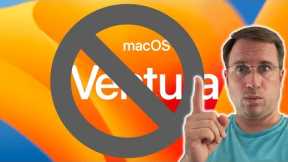 UNSUPPORTED MACs already with macOS 13 Ventura?