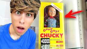 DON'T Win a Chucky Doll for 40,000 Tickets At The Arcade! (SCARY)