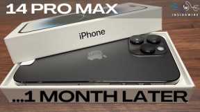 A closer look at the iPhone 14 Pro Max.. 1 Month later