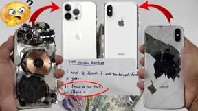 Restore Destroyed iPhone 13 Pro Max With iPhone X Cracked Full