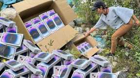 We found a lot of iPhone 14 Pro Max at the dump....!!  But...🤔!!