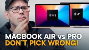 M1 MacBook Air vs. M1 MacBook Pro — Don't Choose WRONG!