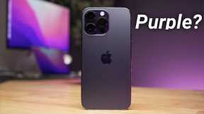 I Gave In and Bought a Deep Purple iPhone 14 Pro Max