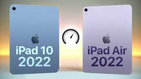 iPad 10 2022 vs iPad Air 5 2022